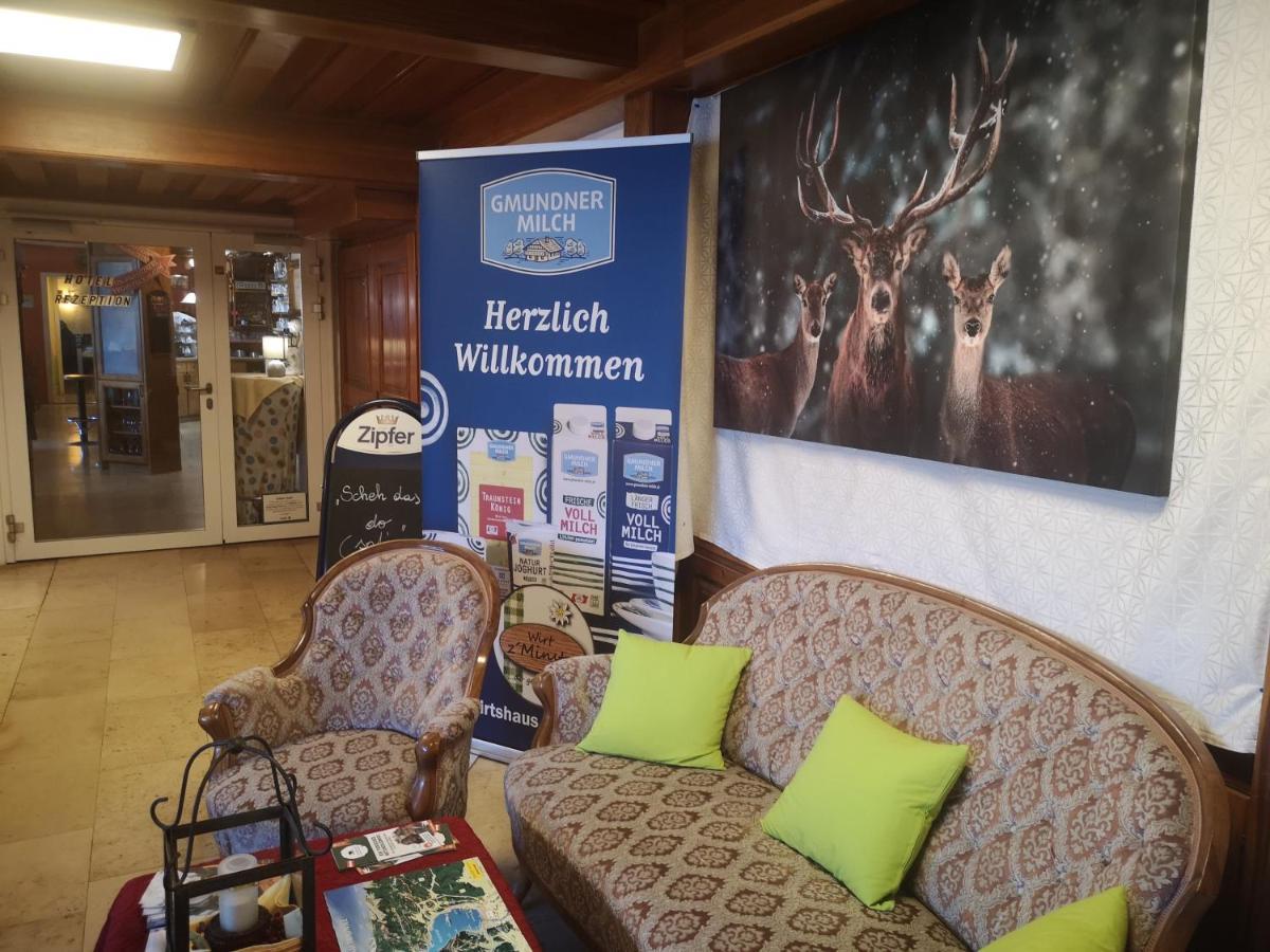 Hotel Wirt Z'Minsta Altmünster Esterno foto